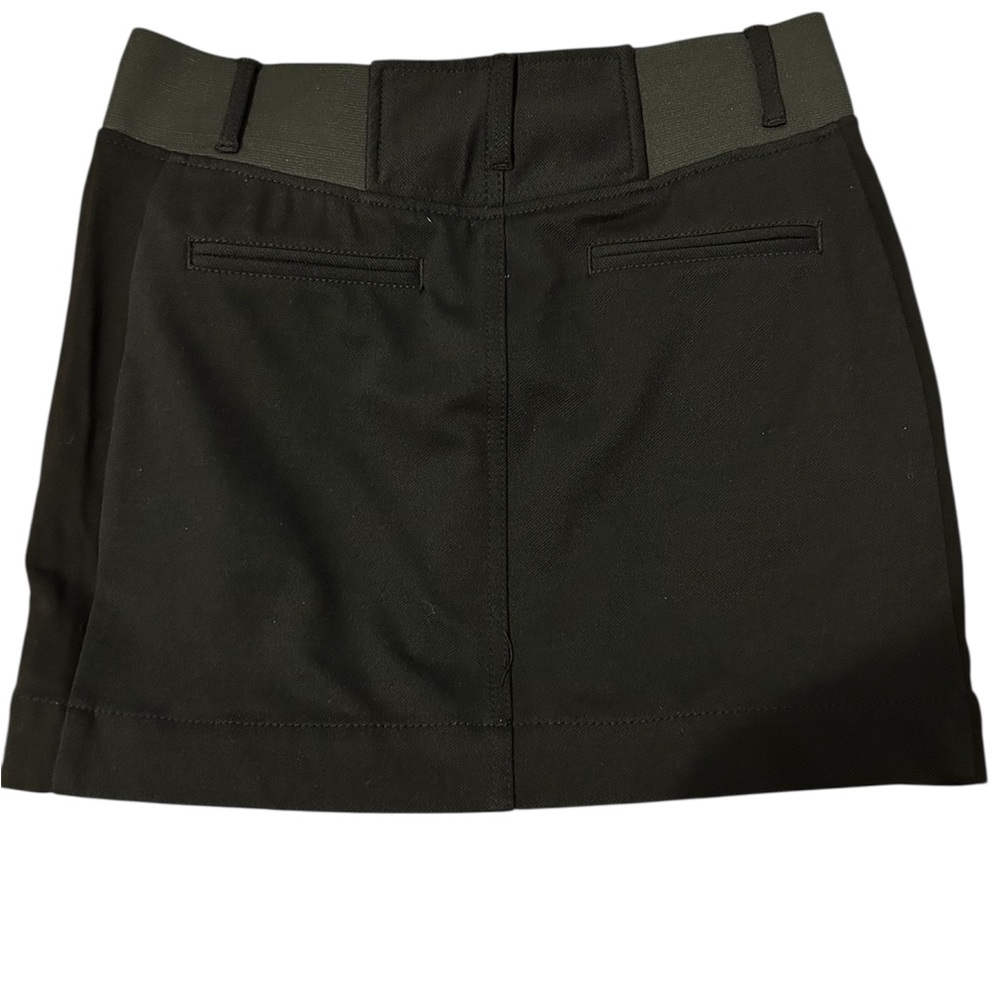 Armani Exchange Womens Size 4 Black Mini Skirt with Zipper Pockets - Picture 2 of 2